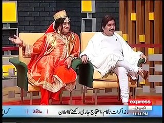 Khabardar with Aftab Iqbal - 24 January 2016 - Umrao Jaan and Nawab Sultan Dummies