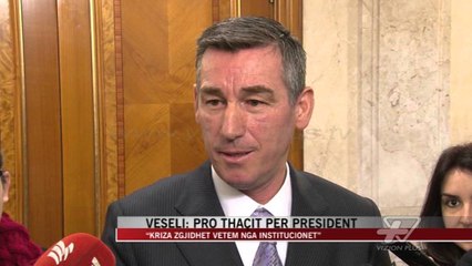 Veseli: Pro Thaçit për president - News, Lajme - Vizion Plus