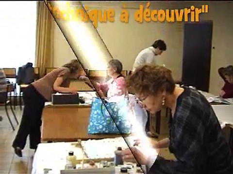 Atelier de peinture sur soie 2011-Asso La Cordée -La Chapelle des Fougeretz