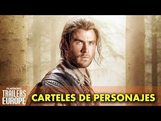El cazador y la reina del hielo - carteles de personajes (2016) - Chris Hemsworth [HD]