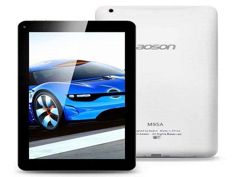 Cheap Sale 9 inch Tablet Aoson M95S Android MID 9 Quad Core Allwinner A33 Dual Cameras 1G+8G WIFI Bluetooth External 3G Tablet -in Tablet PCs from Computer