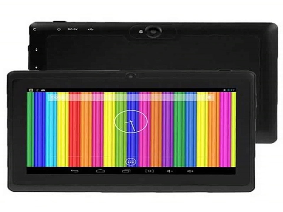 Original HSD 7026 A33 Quad Core 1.5GHz 512MB + 8GB 7.0 inch Capacitive Screen Android 4.4 Tablet PC with Flash-in Tablet PCs from Computer