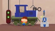 Çizgi film Doktor Mac Wheelie Tankı bir traktöre dönüştürüyoruz Türkçe dublaj
