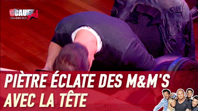 Piètre éclate des M&M's avec la tête - C'Cauet sur NRJ