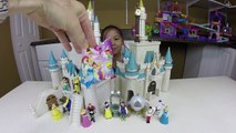 HUGE DISNEY PRINCESS CINDERELLAS CASTLE TOY Kinder Surprise Egg Disney Princess Surprise Egg Auro