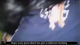 real angry ghost attack two girls 2016