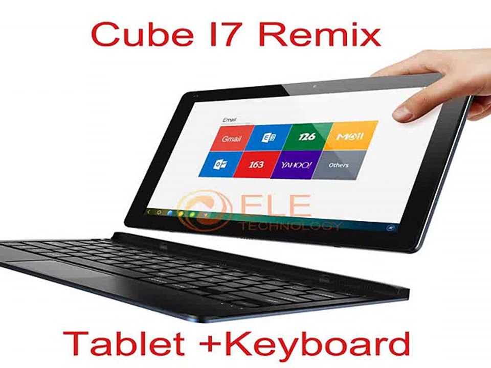 Original 11.6 Cube I7 Remix Tablet PC+Keyboard Intel Z3735F Quad Core 2GB+32GB GPS Multi language HDMI 2MP+5MP Remix OS Tablet-in Tablet PCs from Computer