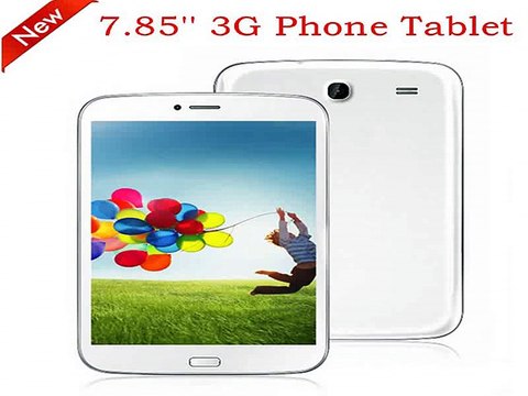 7.85 inch 3G Tablet PC MTK8312 Dual Core Android 4.2 512MB RAM 8GB ROM 3G Phone GPS Bluetooth Dual Camera-in Tablet PCs from Computer