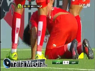 اهداف مباراة ( تونس 5-0 النيجر )  بطولة أفريقيا للاعبين المحليين - رواندا 2016
