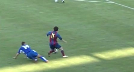 Quand Messi surclassait déjà ses adversaires à l'âge de 17 ans