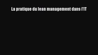 [PDF Télécharger] La pratique du lean management dans l'IT [Télécharger] en ligne