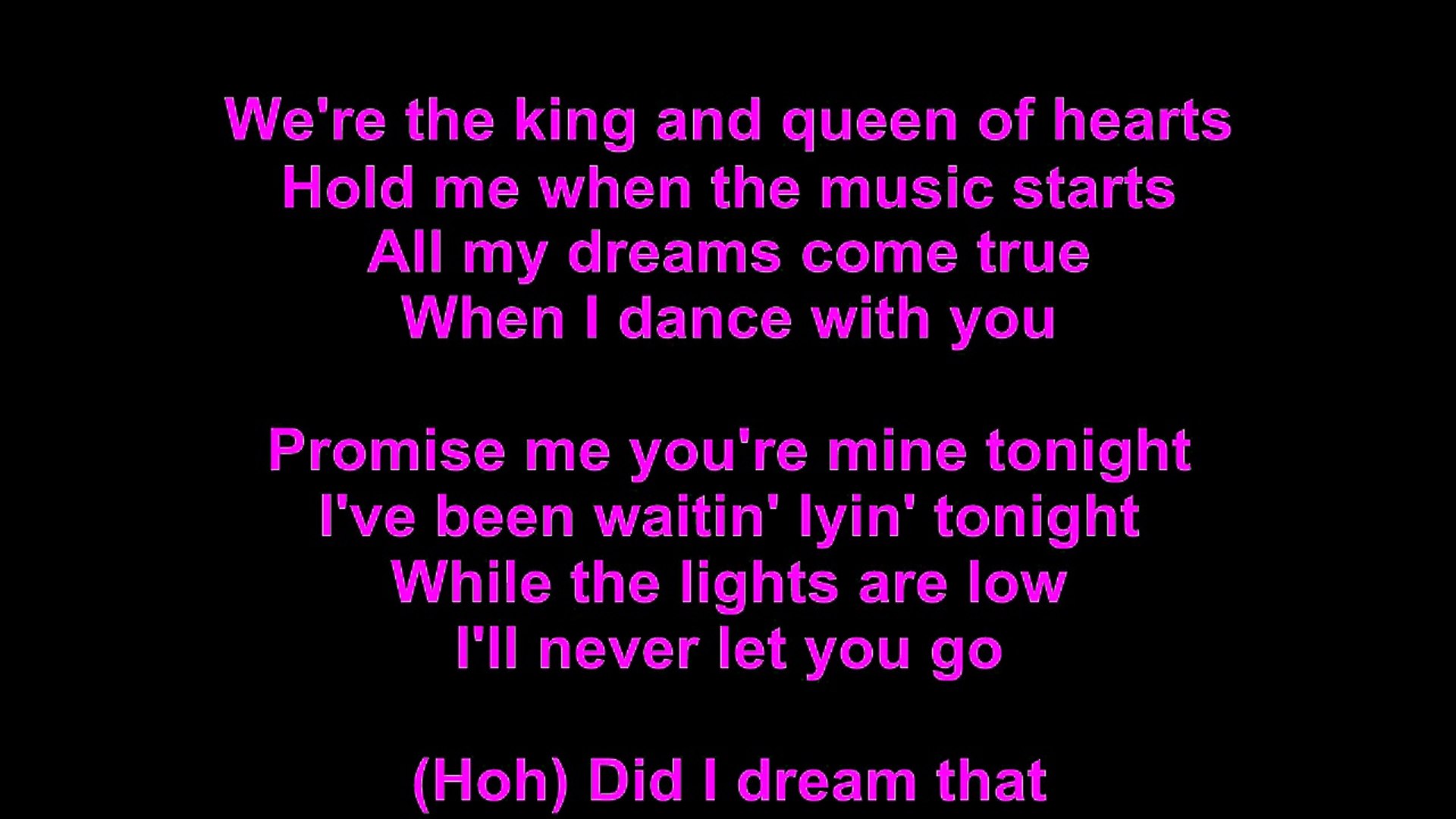 David Pomeranz King And Queen Of Hearts Lyrics Video Dailymotion