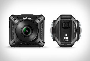 Nikon KeyMission 360, Camera captures 360 Video