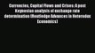 Currencies Capital Flows and Crises: A post Keynesian analysis of exchange rate determination