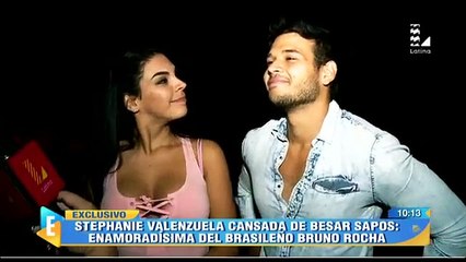 ESPECTACULOS 26-01-2016 : Stephanie Valenzuela y Bruno Rocha - el nuevo romance farandulero