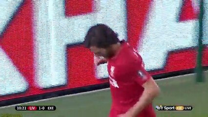 Liverpool 3 - 0 Exeter City All Goals and Full Highlights 20/01/2016