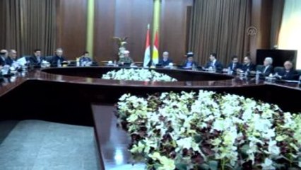 Ikby Başkanı Barzani'nin Siyasi Partiler ile Görüşmesi