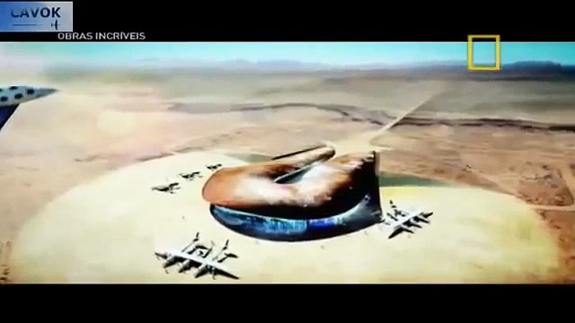 Obras Incríveis: Aeroporto Espacial [Completo Dublado]