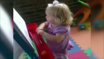 Little Girl Gets Reprimanded by mother! So cute