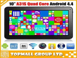 Download Video: New quad core 10 inch tablet pc Android 4.4.2 1024*600HD A31s 1.5GHZ Quad Core tablets, Bluetooth Dual cameras 8G/16G tablet 10-in Tablet PCs from Computer