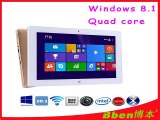 Free shipping ! Super thin Silver / Golden tablet pc quad core intel Z3735F windows 8.1 tablet pc dual camera G sensor tablet pc-in Tablet PCs from Computer