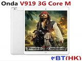 Original 9.7 Onda V919 3G CORE M WIN10 Wifi Tablet PC Windows10 Android5.0 Intel Core M 5Y10 Dual Core 4GB/64GB HDMI 2048*1536-in Tablet PCs from Computer