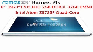 8.9 Ramos i9S Tablet 1920*1200 FHD 64bit Intel Atom Z3735F 2GB DDR3L 32GB EMMC 5.0MP+2.0MP Dual Camera GPS Bluetooth 8000mAh-in Tablet PCs from Computer