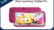 Hot Selling Best Gift 7 inch Children Kids Education Tablet PC with Rugged Cover WIFI Dual Camera Android DHL Free Shipping-in Tablet PCs from Computer