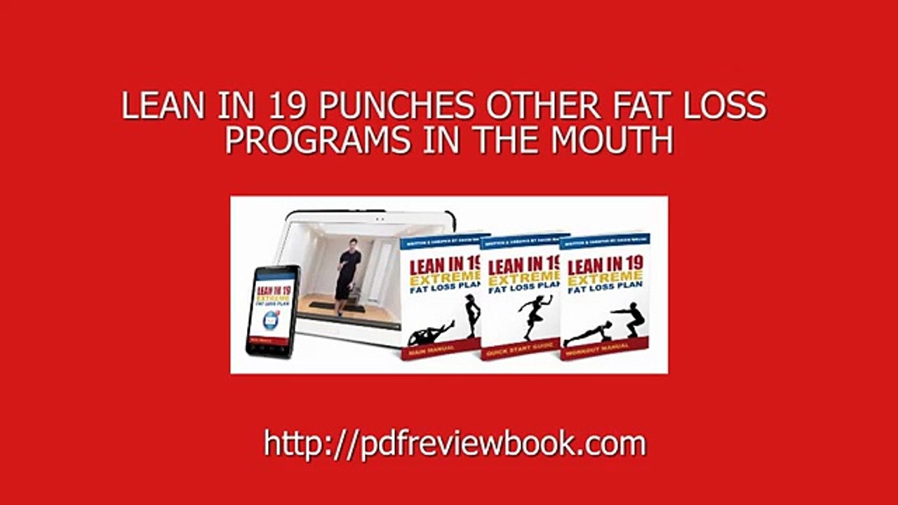 Lean in 19 extreme fat loss plan Gavin Walsh