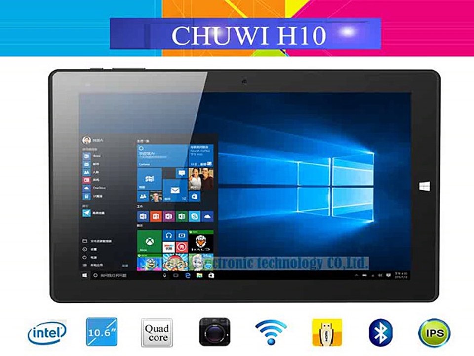 New Arrival 10.1'-'- IPS Chuwi HI10 Windows 10 Tablet PC 1920x1200 Intel Trail T3 Z8300 Quad Core Bluetooth HDMI 4GB RAM 64GB ROM-in Tablet PCs from Computer