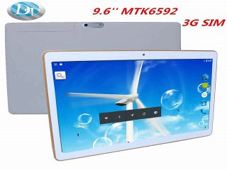 50%discounts!NEW!  9.6Inch MTK6592 IPS HD Octa Core 3G Tablet Phone 32G ROM 2G RAM Dual Camera-in Tablet PCs from Computer