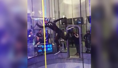 L'incroyable danse de Leonid Volkov dans une soufflerie