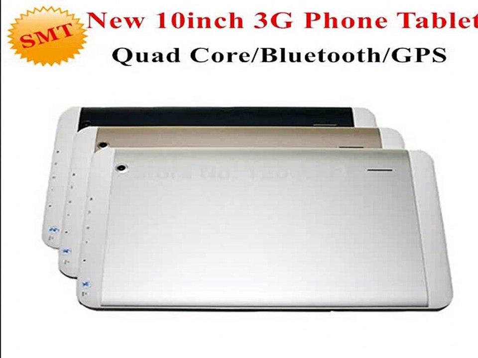 10inch MTK8382 Quad Core 3G Tablet PC Phone Call GPS Bluetooth FM WIFI Dual Camera 1024*600 HD-in Tablet PCs from Computer