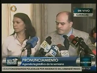 Julio Borges se pronunció tras la detonación de explosivo cerca de la AN