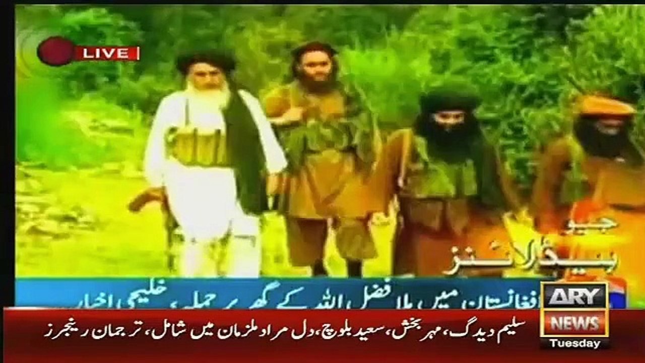 How Yesterday Pakistani Media Played Mullah Fazaullah