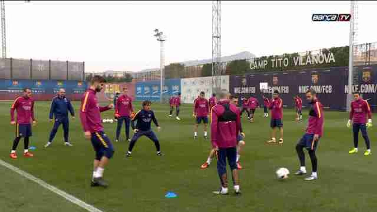 Barcelona prepare for Copa del Rey match against Athletic Club de Bilbao