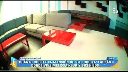 ESPECTACULOS 26-01-2016 : Jefferson Farfán - ¿cuánto cuesta la mansión de Melissa Klug