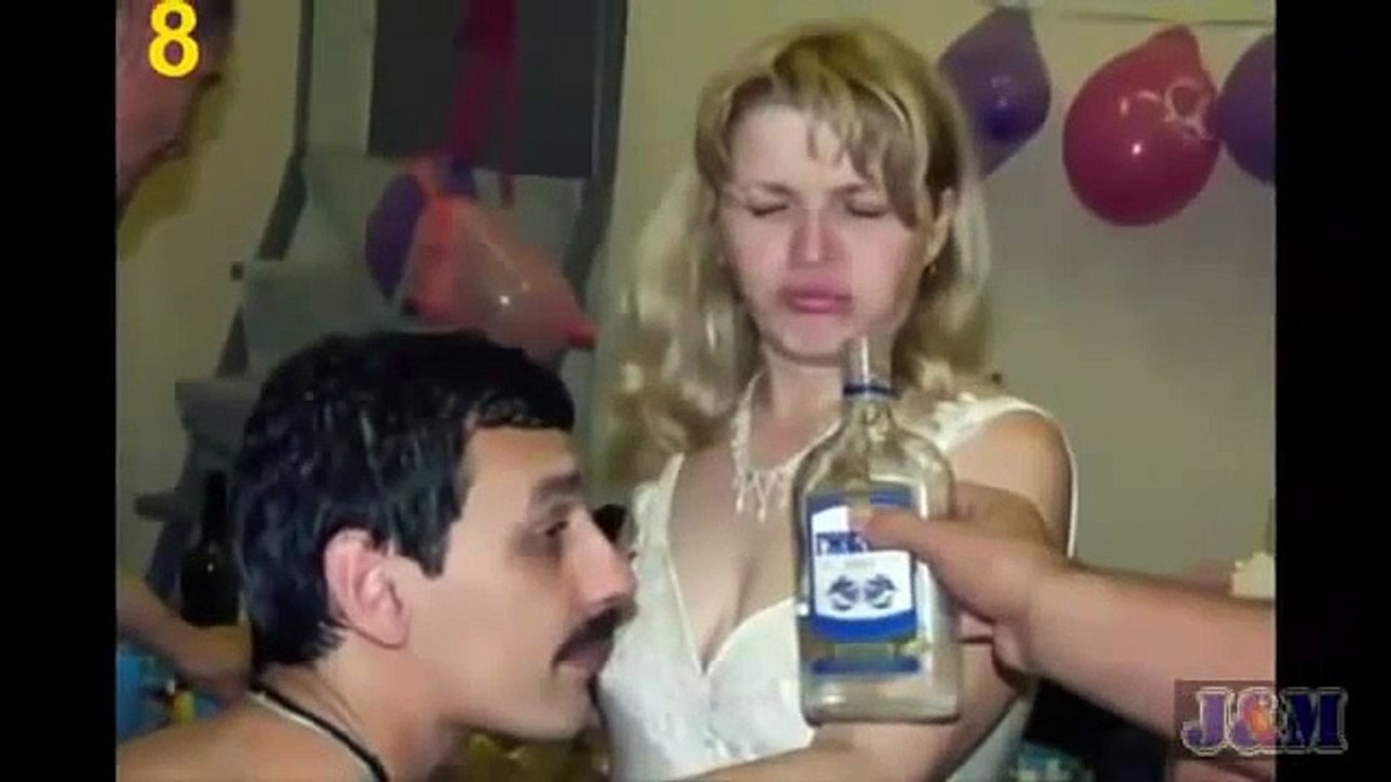 38 nьяныx невест Приколы на свадьбе. Умора.