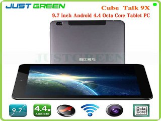 Descargar video: 9.7'-'- IPS Retina Cube U65GT Talk9X Talk 9X MT8392 Octa Core 2GB RAM 16GB/32GB Android 4.4 3G Phone Call Tablet PC 8MP Camera GPS-in Tablet PCs from Computer