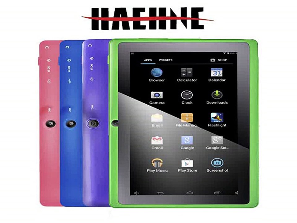 Haehne MiniPad 7 Google Tablet PC TN HD 1024*600  Android 4.4 Quad Core Allwinner A33 1GB RAM 8GB ROM WiFi Bluetooth-in Tablet PCs from Computer
