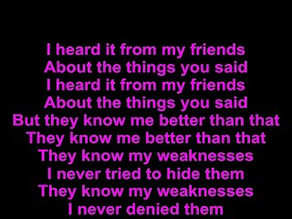 Depeche Mode – The Things You Said Lyrics