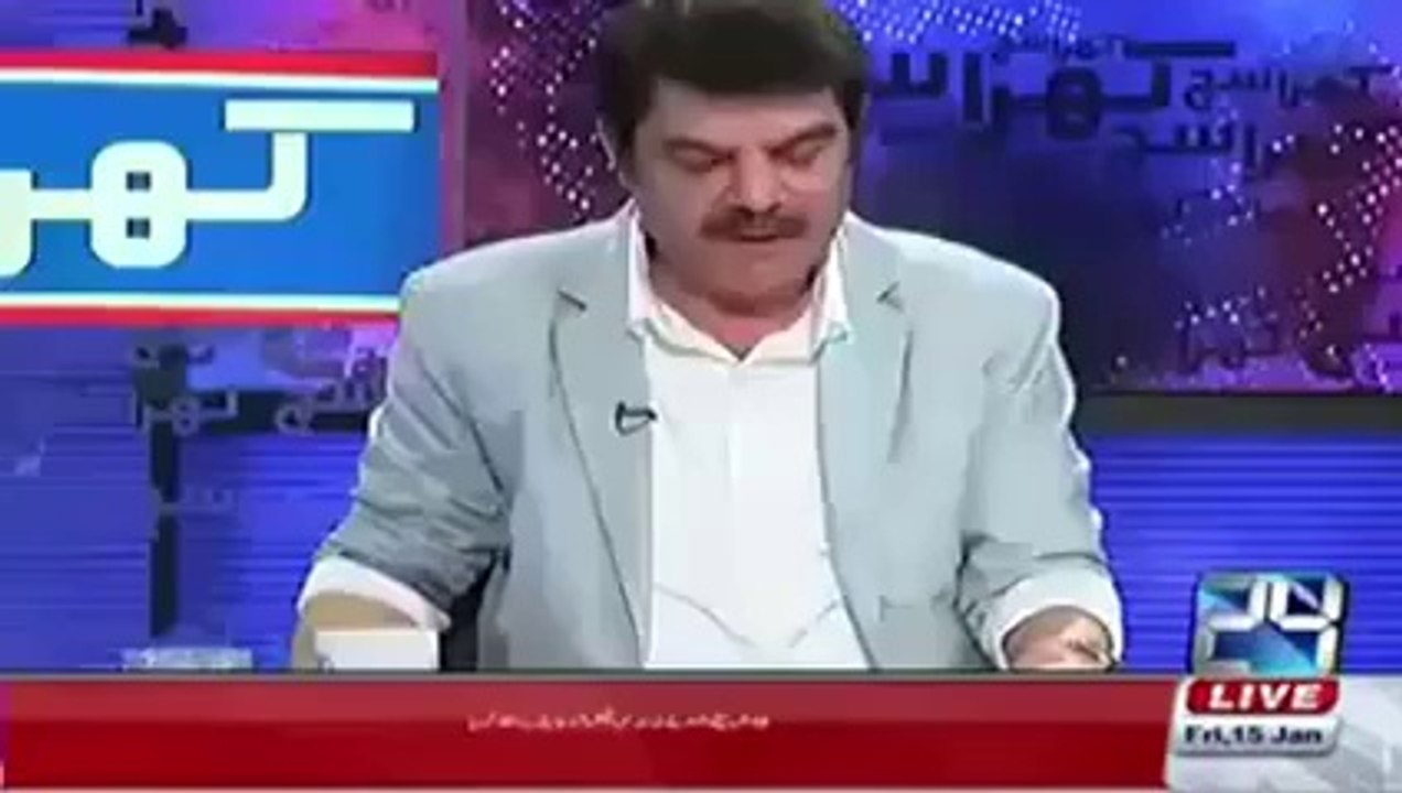 Black Magic on Mubashir Luqman In Live Show