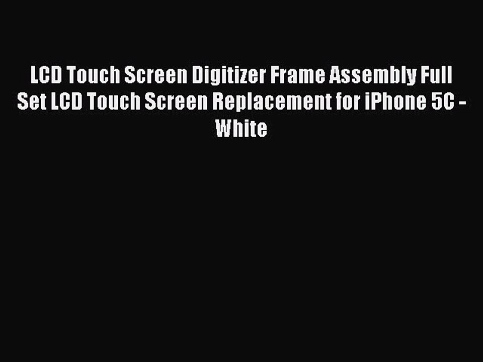 LCD Touch Screen Digitizer Frame Assembly Full Set LCD Touch Screen Replacement for iPhone