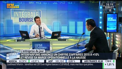 Interparfums annonce un chiffre d'affaires en hausse de 10% en 2015 - 26/01