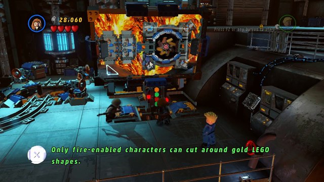 LEGO Marvel Super Heroes 100% Walkthrough Part 6 - Red Head Detention (Red Skull Boss Fight)