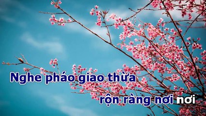 XUÂN NÀY CON KHÔNG VỀ - Karaoke - Quang Lê.