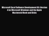 [PDF Download] Microsoft Excel Software Development Kit: Version 4 for Microsoft Windows and