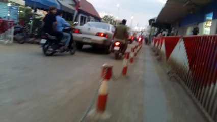 International Check in and Check out khmer-thai poi Pet border