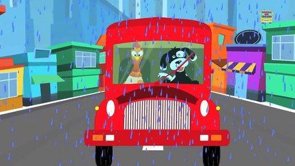 Wheels On The Bus Go Round And Round | Nursery Rhymes And Kids Song