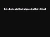 (PDF Download) Introduction to Electrodynamics (3rd Edition) PDF